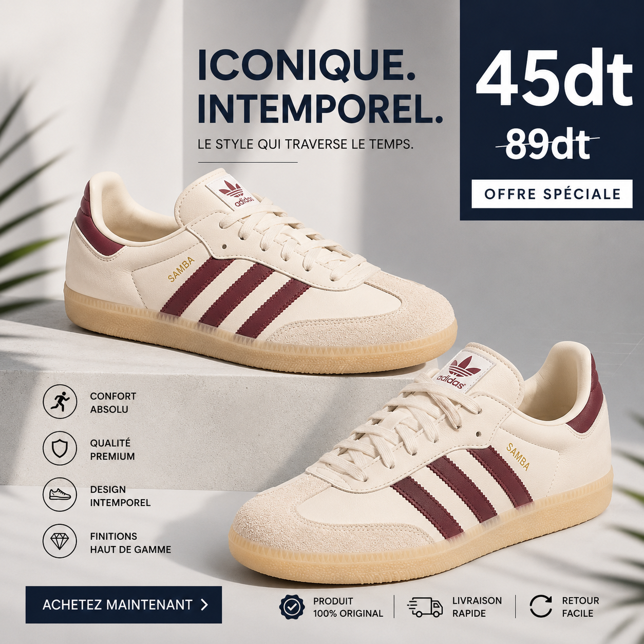 🔥 Chaussures Ultra Confort – Élégance & Prix Choc -50% 👟